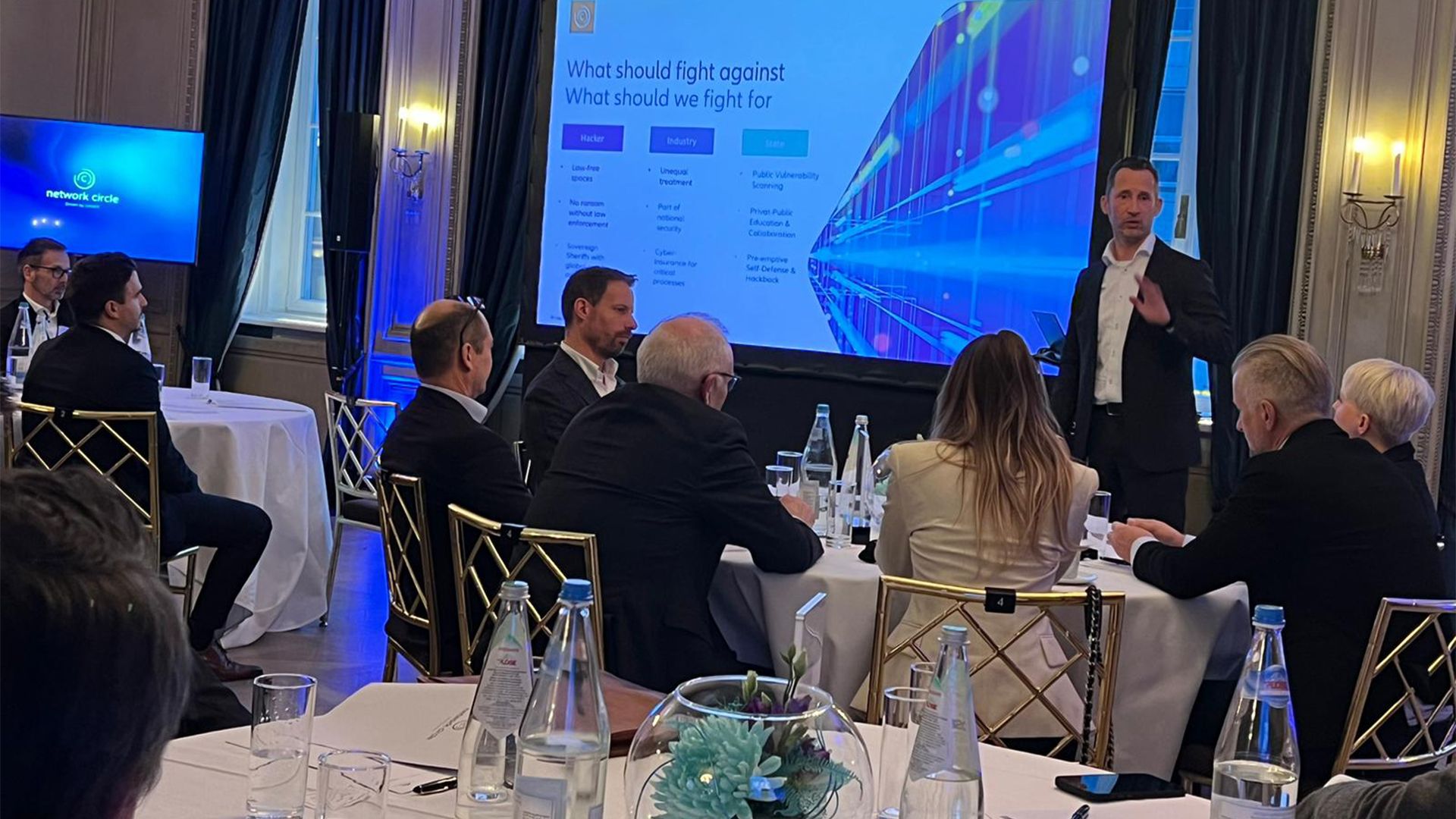 Executive dinner of a Network Circle event